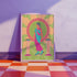 Roller Skating Grecian Goddess Art Print